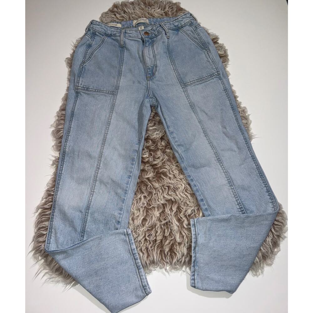 Universal threads women’s high rise slim straight blue jeans